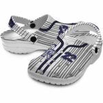 Customized Colorado Rockies Pinstripe Pattern Crocs Best selling