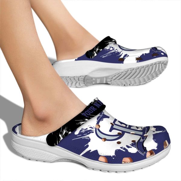 Customized Colorado Rockies Splatter Pattern Crocs High quality