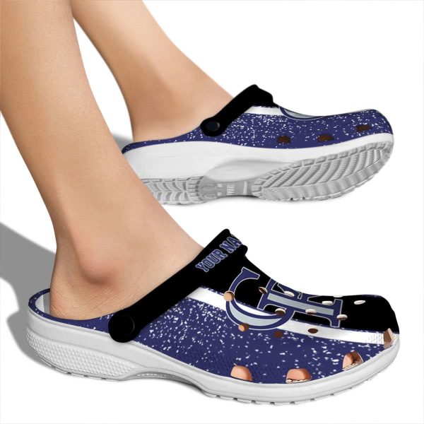 Customized Colorado Rockies Vertical Stripes Crocs High quality