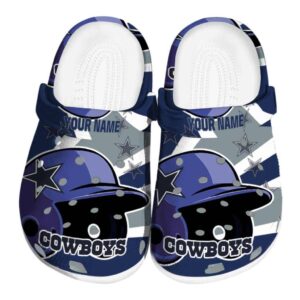 Customized Dallas Cowboys Baseball Helmet Crocs Best selling
