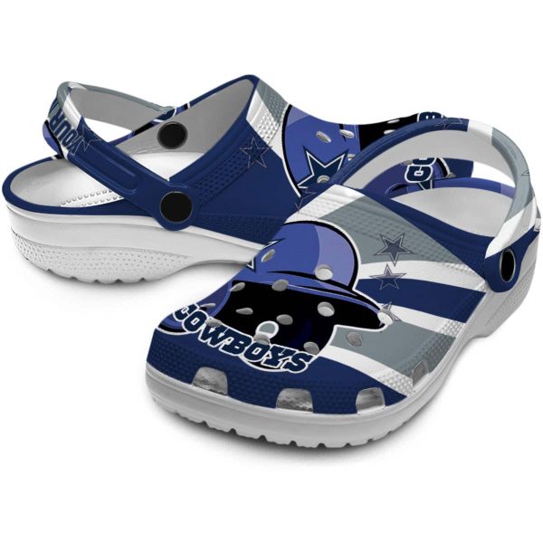 Customized Dallas Cowboys Baseball Helmet Crocs Latest Model