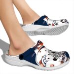 Customized Denver Broncos Football Helmet Crocs Best selling