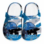 Customized Detroit Lions Baseball Helmet Crocs Best selling