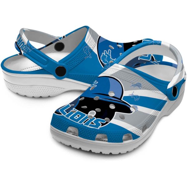 Customized Detroit Lions Baseball Helmet Crocs Latest Model