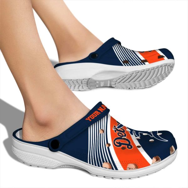 Customized Detroit Tigers Vibrant Dual Tone Crocs High quality