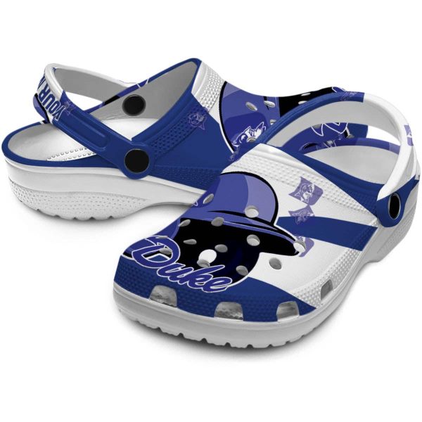 Customized Duke Blue Devils Baseball Helmet Crocs Latest Model