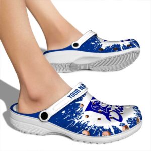 Customized Duke Blue Devils Splash Art Crocs High quality