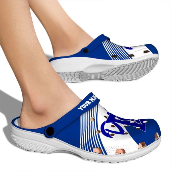 Customized Duke Blue Devils Vibrant Dual Tone Crocs High quality