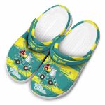 Customized Easter Paint Splatter Graphics Crocs Trendy