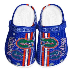 Customized Florida Gators Contrasting Stripes Crocs Best selling