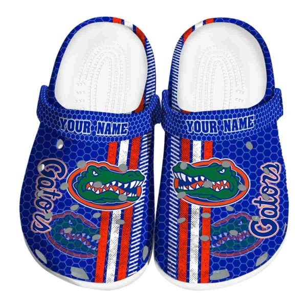 Customized Florida Gators Contrasting Stripes Crocs Best selling
