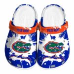 Customized Florida Gators Splatter Pattern Crocs Best selling