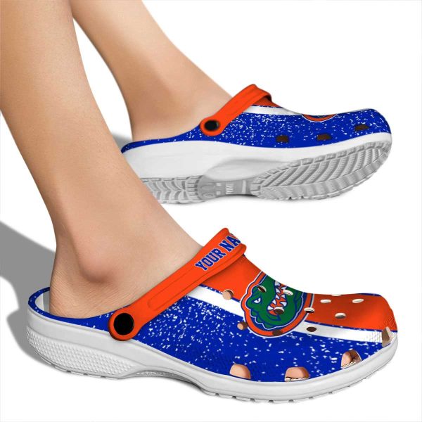 Customized Florida Gators Vertical Stripes Crocs High quality