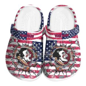 Customized Florida State Seminoles Freedom Splinter Crocs Best selling