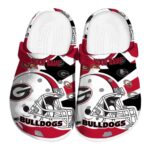 Customized Georgia Bulldogs Football Helmet Crocs Best selling