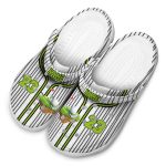 Customized Golf Pinstripe Pattern Crocs Trendy