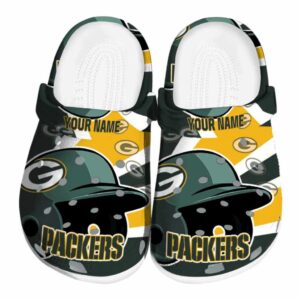 Customized Green Bay Packers Baseball Helmet Crocs Best selling