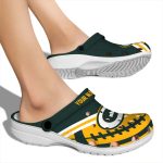 Customized Green Bay Packers Football Motif Crocs Best selling