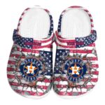 Customized Houston Astros Freedom Splinter Crocs Best selling
