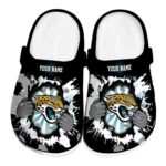Customized Jacksonville Jaguars Gripping Hand Crocs Best selling