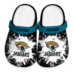 Customized Jacksonville Jaguars Splash Art Crocs Best selling