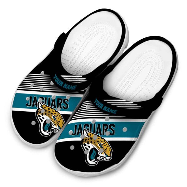 Customized Jacksonville Jaguars Vibrant Dual Tone Crocs Trendy