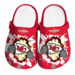 Customized Kansas City Chiefs Gripping Hand Crocs Best selling