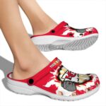 Customized Kansas City Chiefs Gripping Hand Crocs Best selling