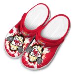 Customized Kansas City Chiefs Gripping Hand Crocs Best selling