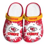 Customized Kansas City Chiefs Splash Art Crocs Best selling