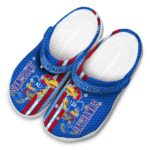Customized Kansas Jayhawks Contrasting Stripes Crocs Best selling
