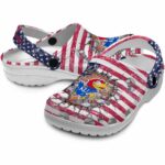 Customized Kansas Jayhawks Freedom Splinter Crocs Best selling