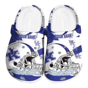Customized Kentucky Wildcats Football Helmet Crocs Best selling