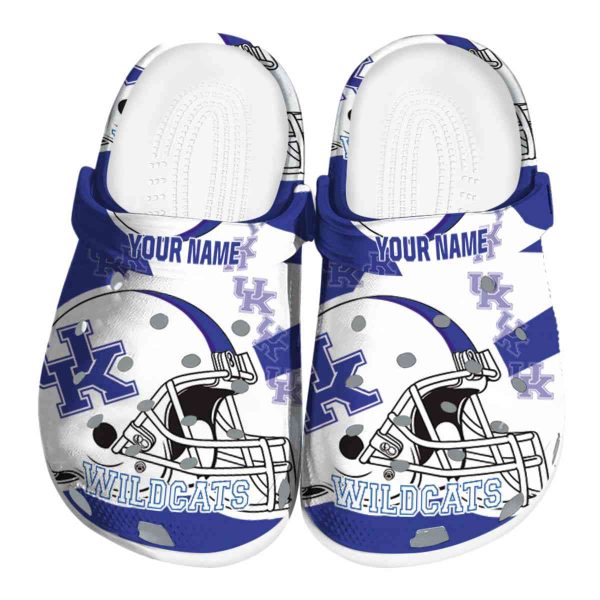 Customized Kentucky Wildcats Football Helmet Crocs Best selling