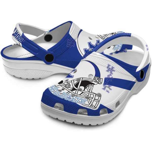 Customized Kentucky Wildcats Football Helmet Crocs Latest Model