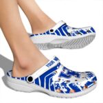 Customized Kentucky Wildcats Zigzag Paint Burst Crocs Best selling