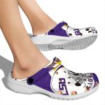 Customized LSU Tigers Football Helmet Crocs Best selling