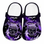Customized LSU Tigers Gothic Skull Crocs Best selling