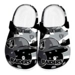 Customized Las Vegas Raiders Baseball Helmet Crocs Best selling