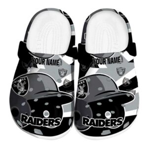 Customized Las Vegas Raiders Baseball Helmet Crocs Best selling
