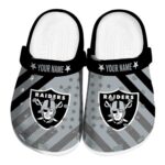 Customized Las Vegas Raiders Star Spangled Graphic Crocs Best selling