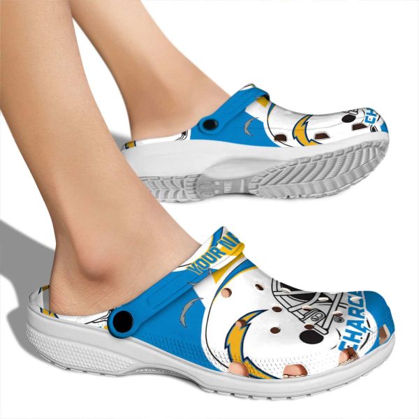 Customized Los Angeles Chargers Football Helmet Crocs High quality