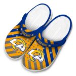 Customized Los Angeles Rams Star Spangled Graphic Crocs Best selling