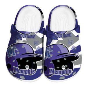 Customized Memphis Tigers Baseball Helmet Crocs Best selling