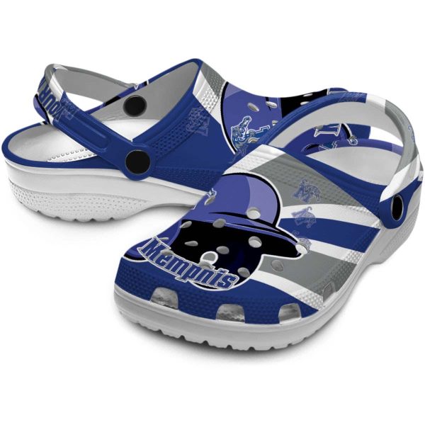 Customized Memphis Tigers Baseball Helmet Crocs Latest Model