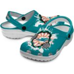 Customized Miami Dolphins Gripping Hand Crocs Best selling