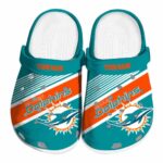 Customized Miami Dolphins Vibrant Dual Tone Crocs Best selling