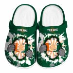 Customized Miami Hurricanes Gripping Hand Crocs Best selling