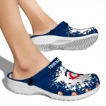 Customized Minnesota Twins Splatter Background Crocs Best selling
