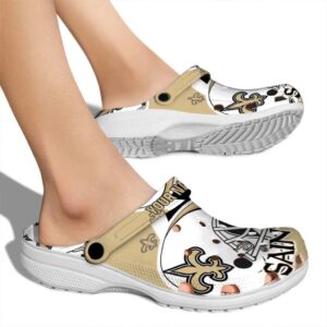 Customized New Orleans Saints Football Helmet Crocs High quality